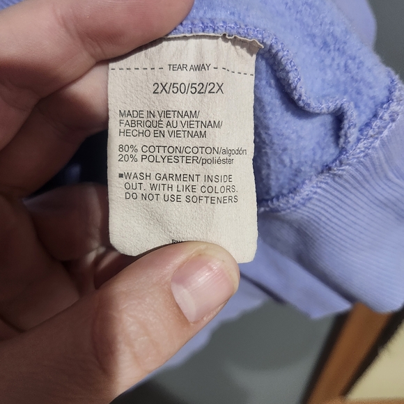 Under Armour Lavender Hoodie Size 2XL - Picture 3 of 4